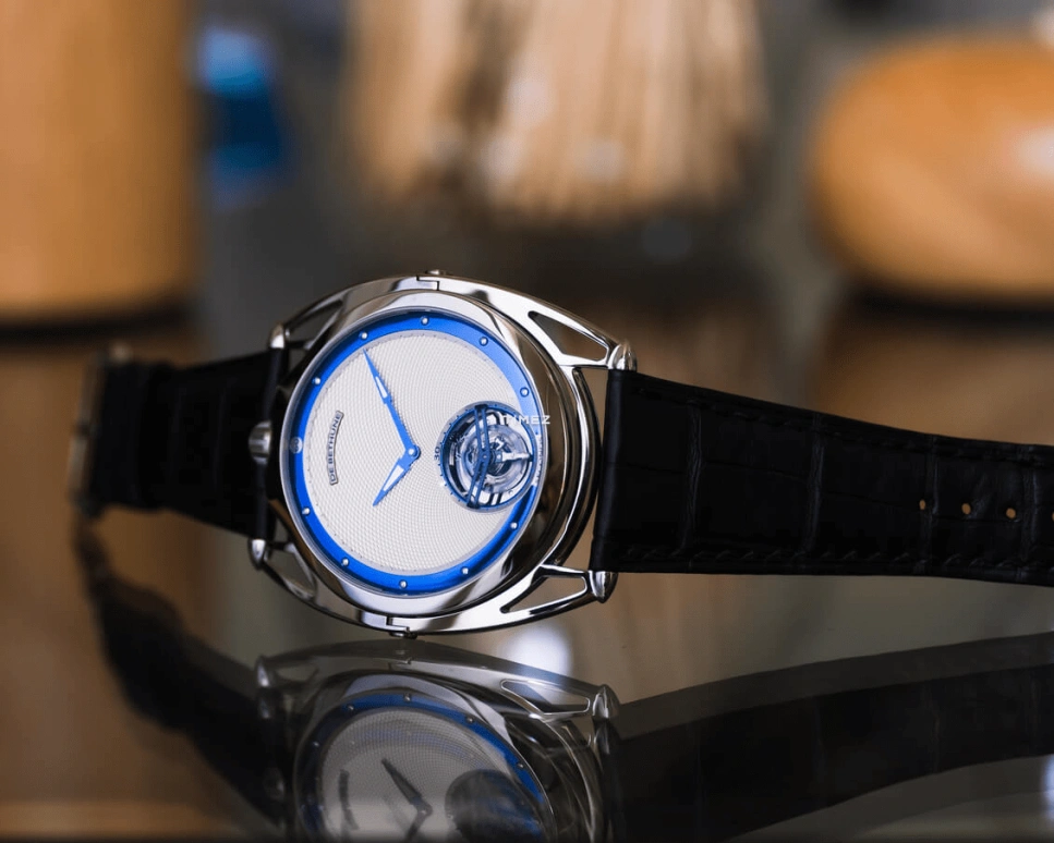 De Bethune,DB28 43mm,43mm,Titanium,Grey,Handwound,Tourbillon,Sapphire,DB28XPTTIS1