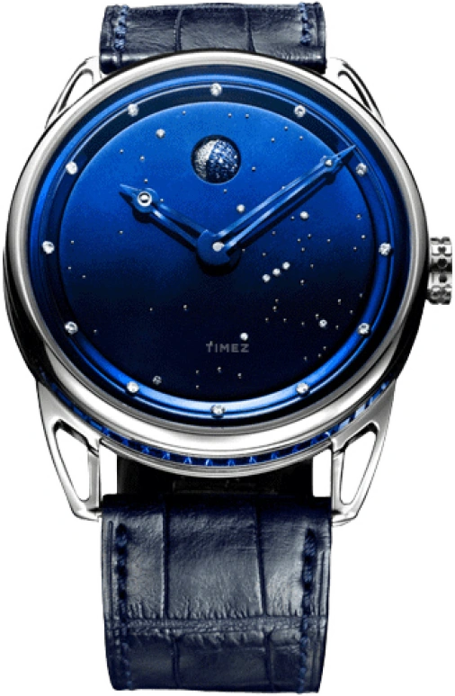 De Bethune,DB25 40mm,40mm,White Gold,Blue,Handwound,Moonphase,144hours,DB25SJWS3