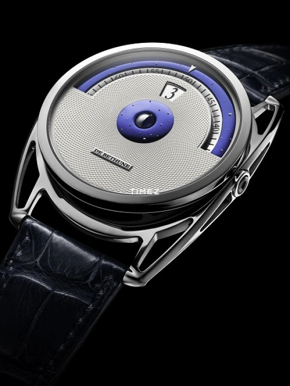 De Bethune,DB28 45mm,45mm,Titanium,Silver,Handwound,Moonphase,Jumping Minutes,Jumping Hours,DB28DN