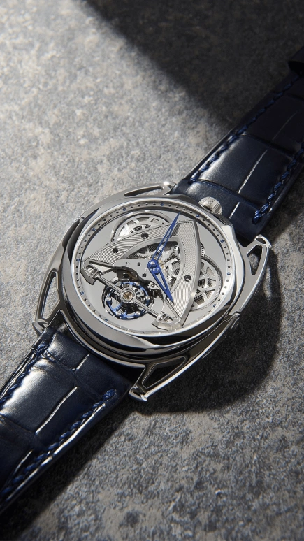 De Bethune,DB28 38.70mm,38.70mm,Titanium,Silver,Handwound,Power Reserve Indicator,144hours,DB28XSSW