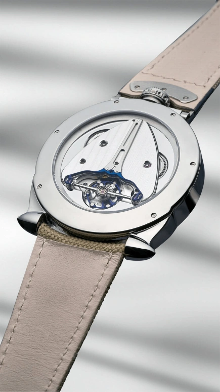 De Bethune,DBD 42.60mm,42.60mm,Titanium,Green,Handwound,Month,Date,Day,Jumping Minutes,120hours,In-house Caliber,DBDRE