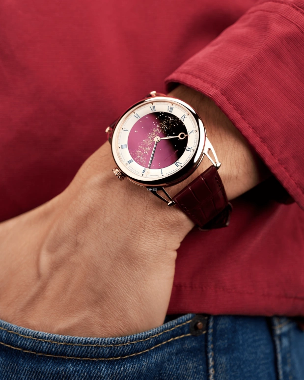 De Bethune,DB25 40.60mm,40.60mm,Rose Gold,Burgundy,Handwound,144hours,In-house Caliber,DB25VxsRV2