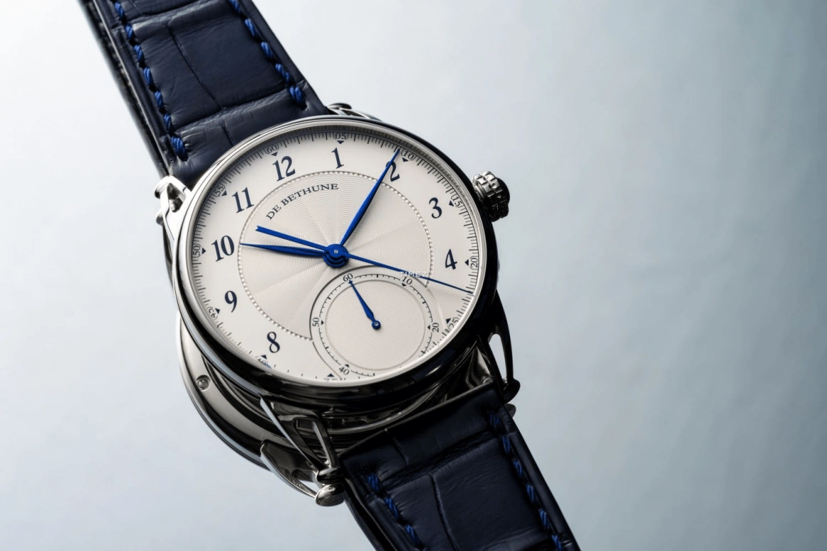 De Bethune,DB25 40.60mm,40.60mm,Titanium,Silver,Handwound,Monopoussoir,60hours,DB25VXS