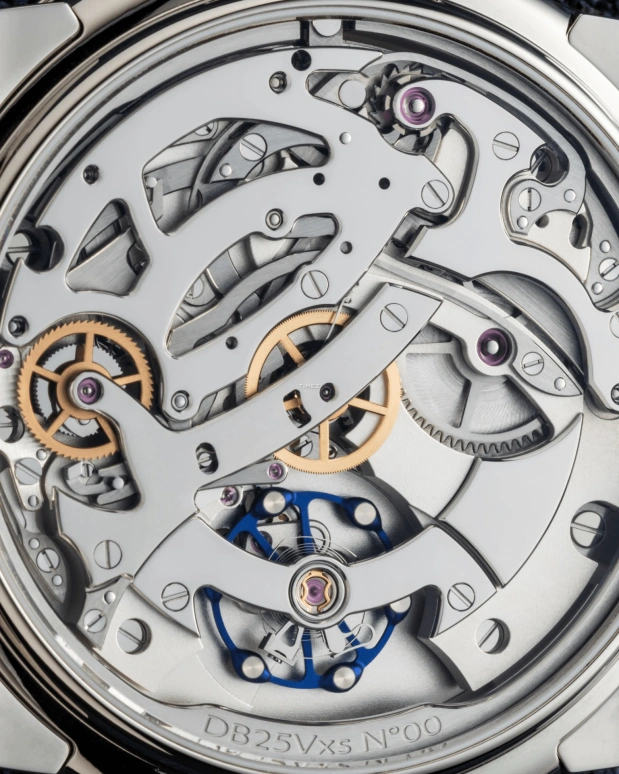De Bethune,DB25 40.60mm,40.60mm,Titanium,Silver,Handwound,Monopoussoir,60hours,DB25VXS