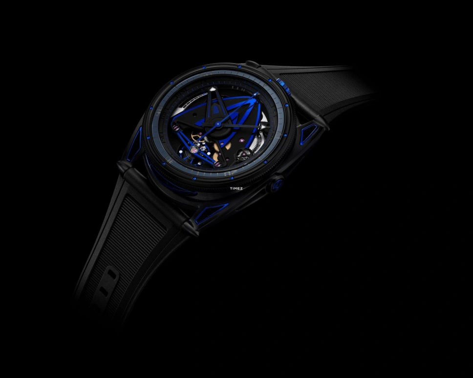De Bethune,DB28 44mm,44mm,Zircon,Stainless Steel,Titanium,Blue,Black,Handwound,Power Reserve Indicator,120hours,DB28GSV2BB