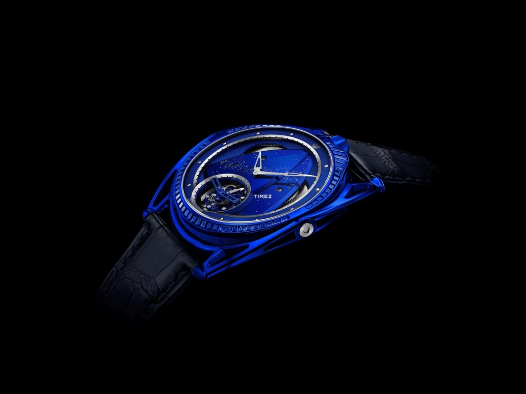 De Bethune,DB28 43mm,43mm,Titanium,Blue,Silver,Handwound,Power Reserve Indicator,Tourbillon,DB28XPTJB