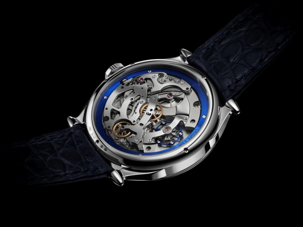 De Bethune,DB EIGHT 42.40mm,42.40mm,White Gold,Blue,Handwound,Chronograph,60hours,DB8REWS3