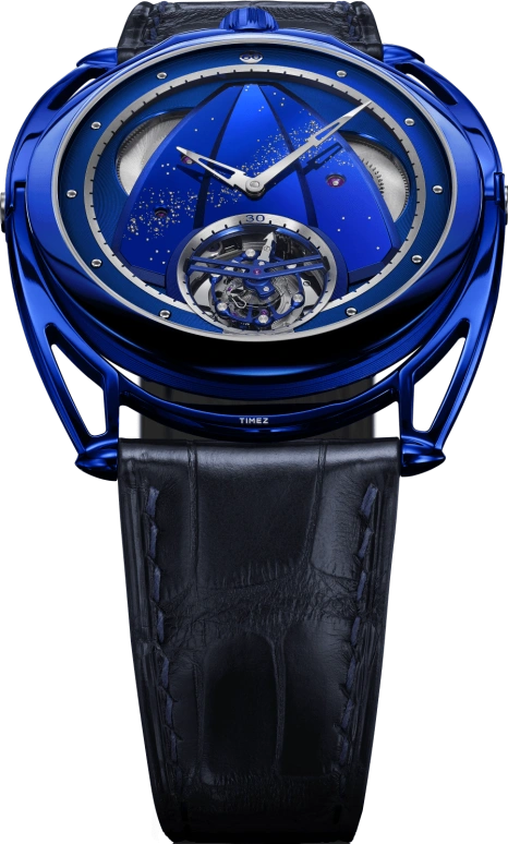 De Bethune,DB28 43mm,43mm,Titanium,Blue,Handwound,Tourbillon,120hours,DB28XPTB