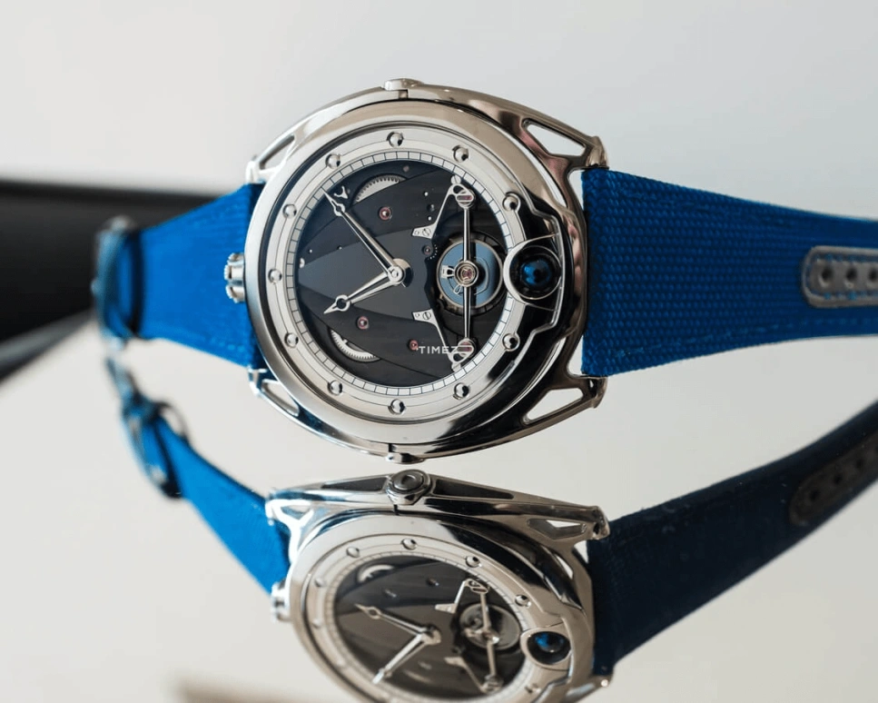 De Bethune,DB28 42.60mm,42.60mm,Titanium,Black,Grey,Handwound,Moonphase,Power Reserve Indicator,DB28TIS8C6PN,DB28TIS8C6PN/S