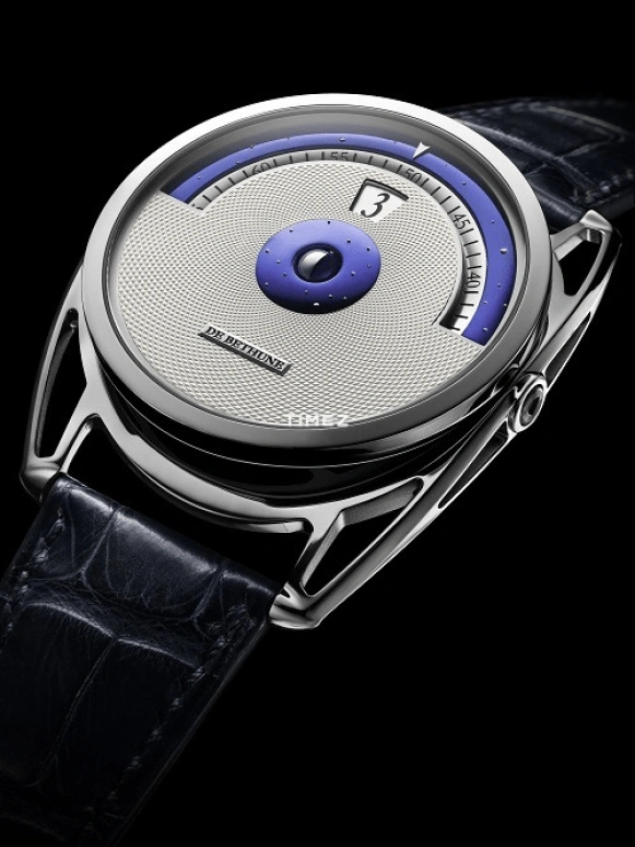 De Bethune,DB28 45mm,45mm,Titanium,Silver,Handwound,Moonphase,Jumping Hours,DB28DN,DB28DN/S