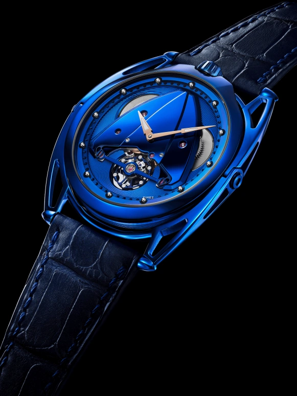 De Bethune,DB28 43mm,43mm,Titanium,Blue,Handwound,Tourbillon,DB28XPB