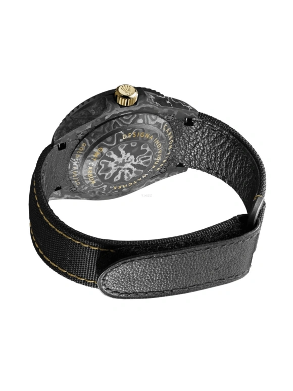 Designa Individual,Other 40mm,40mm,Carbon,Black,Automatic,Day,Dule Time,GMT,116713GDC01