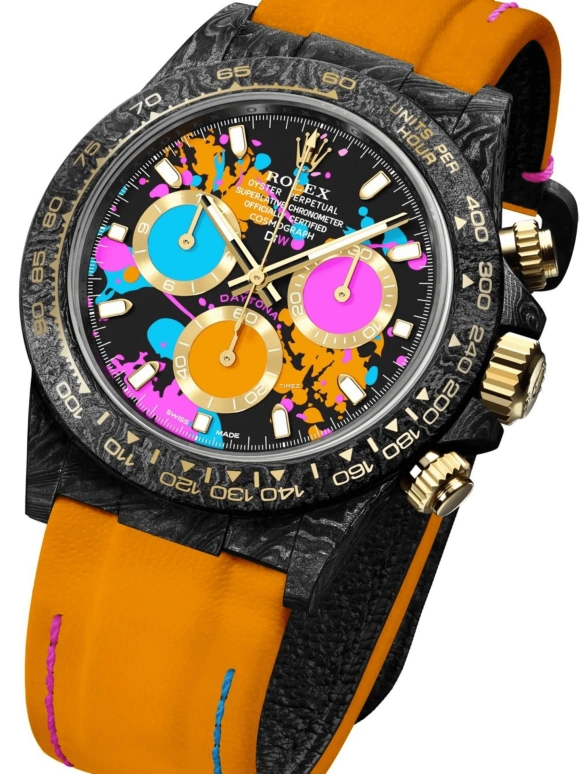 Designa Individual,Other 40mm,40mm,Carbon,Multi-Color,Automatic,Chronograph,Round,116503MTO01