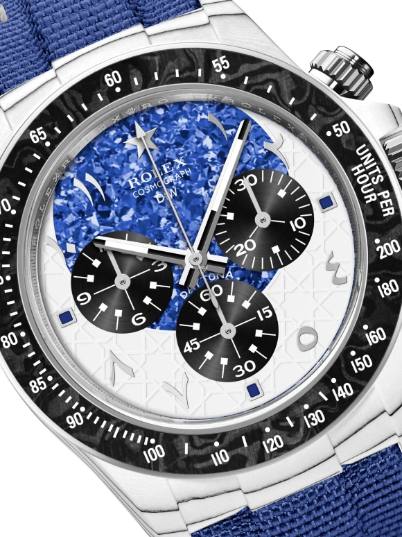 Designa Individual,Other 40mm,40mm,Carbon,Dual,Blue,White,Automatic,Chronograph,72hours,116500RMN01