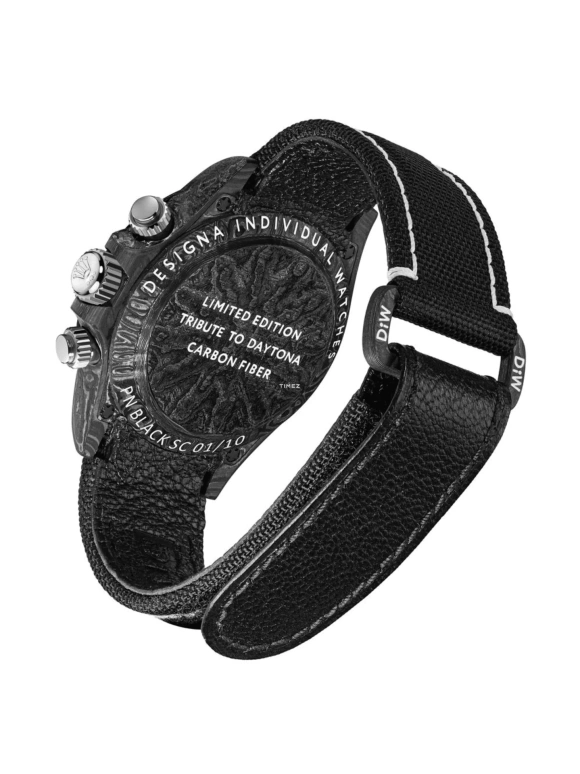 Designa Individual,Other 40mm,40mm,Carbon,White,Black,Automatic,Chronograph,Round,116500PNS01