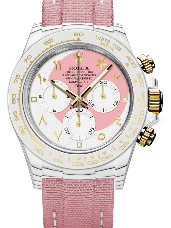 Designa Individual,Other 40mm,40mm,Carbon,Dual,Pink Red,White,Automatic,Chronograph,72hours,116503RMS01