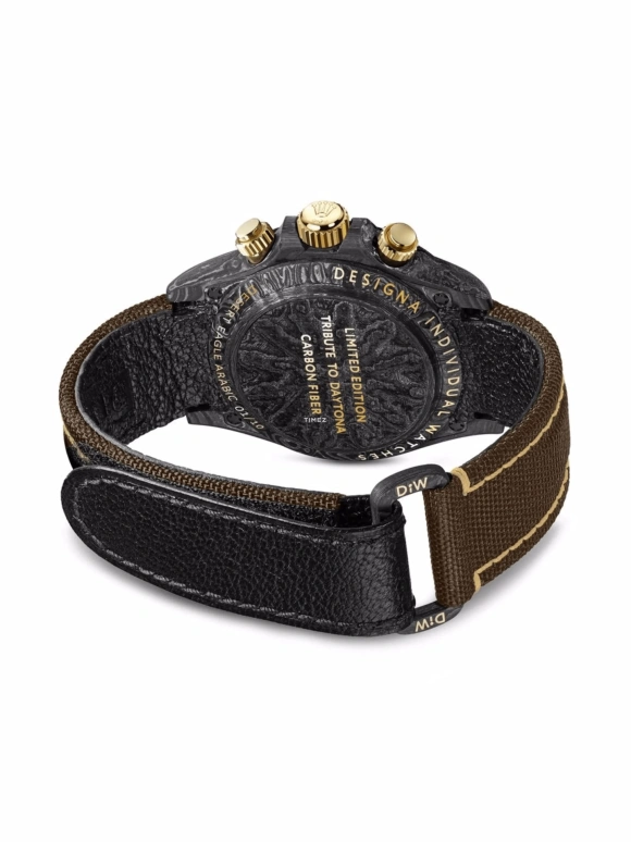 Designa Individual,Other 40mm,40mm,Carbon,Beige,Automatic,Chronograph,72hours,116503DEA01