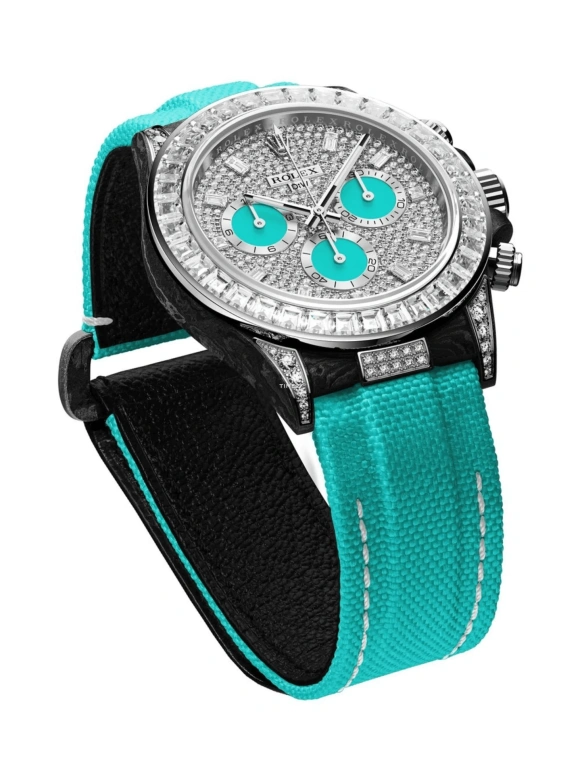 Designa Individual,Other 40mm,40mm,Carbon,Silver,Automatic,Chronograph,Round,116500AT101