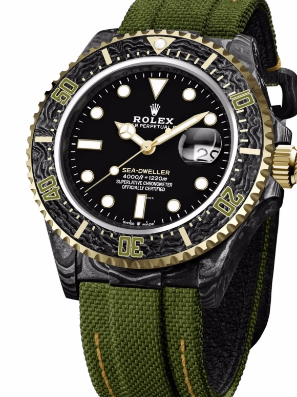 Designa Individual,Other 40mm,40mm,Carbon,Black,Automatic,Day,Round,126603CG01