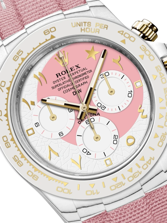 Designa Individual,Other 40mm,40mm,Carbon,Dual,Pink Red,White,Automatic,Chronograph,72hours,116503RMS01