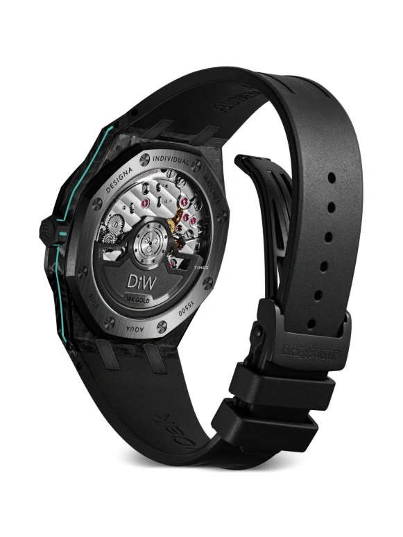 Designa Individual,Other 41mm,41mm,Carbon,Black,Automatic,Day,Sapphire,115500AQA01