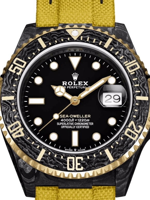 Designa Individual,Other 40mm,40mm,Carbon,Black,Automatic,Day,70hours,126603CA01