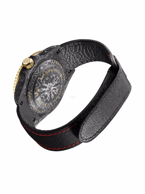 Designa Individual,Other 40mm,40mm,Carbon,Black,Automatic,Day,Dule Time,GMT,116713GS01
