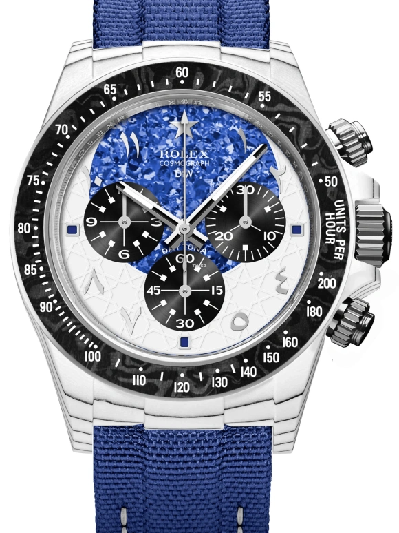 Designa Individual,Other 40mm,40mm,Carbon,Dual,Blue,White,Automatic,Chronograph,72hours,116500RMN01