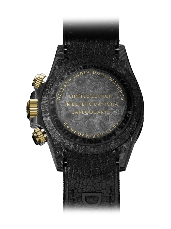 Designa Individual,Other 40mm,40mm,Carbon,Brown,Automatic,Chronograph,72hours,116503RBRN01