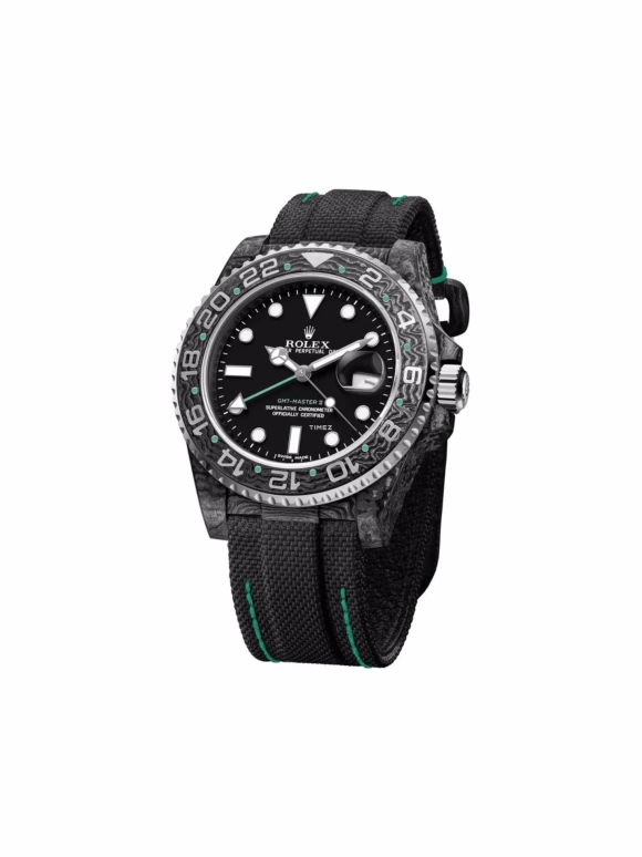 Designa Individual,Other 40mm,40mm,Carbon,Stainless Steel,Black,Automatic,Day,Dule Time,GMT,116710GA01