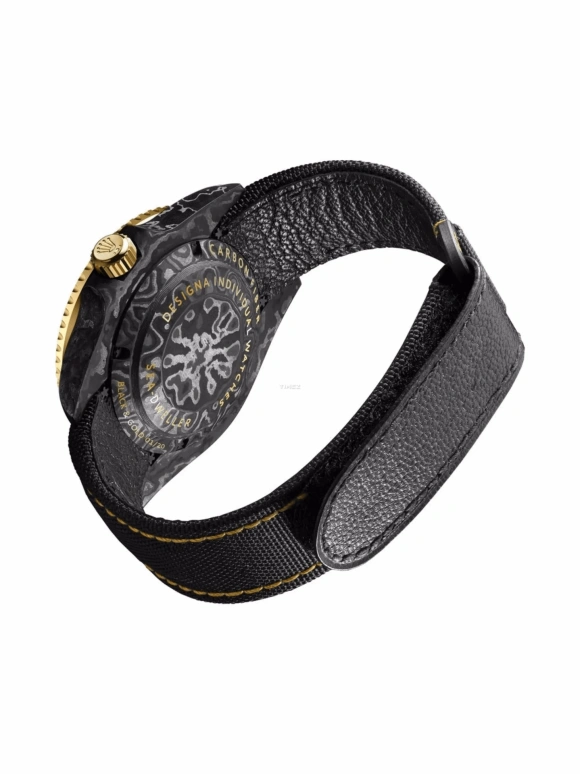 Designa Individual,Other 40mm,40mm,Carbon,Black,Automatic,Day,Round,126603BG01