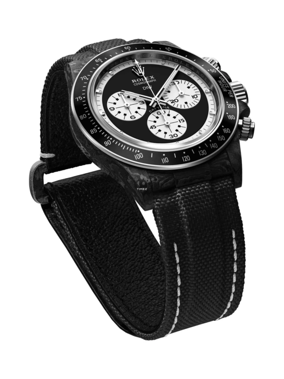 Designa Individual,Other 40mm,40mm,Carbon,White,Black,Automatic,Chronograph,Round,116500PNS01