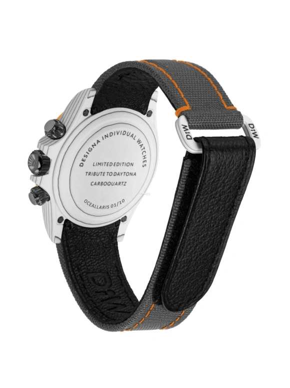 Designa Individual,Other 40mm,40mm,Carbon,Grey,White,Automatic,Chronograph,Round,116500OCL01