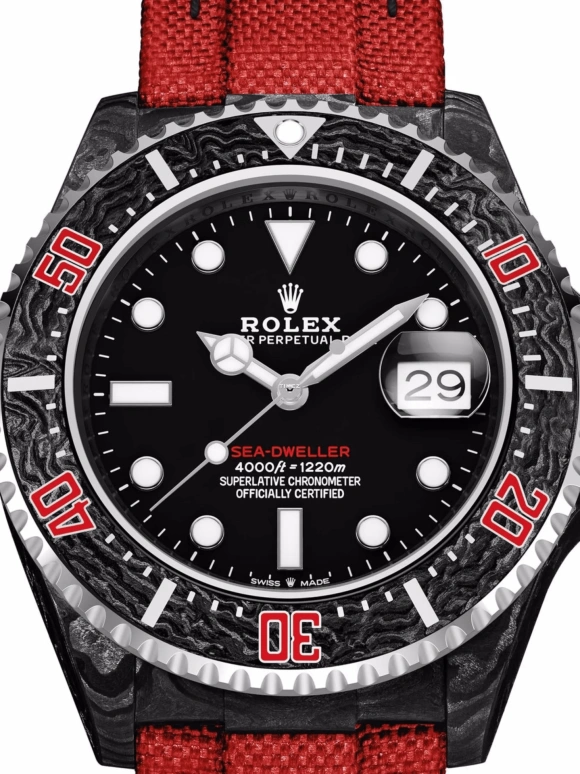 Designa Individual,Other 40mm,40mm,Carbon,Black,Automatic,Day,Round,126600OGR01