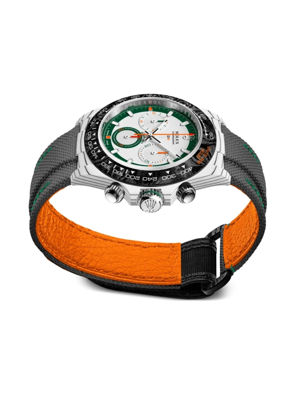 Designa Individual,Other 40mm,40mm,Carbon,Dual,Green,White,Automatic,Chronograph,72hours,116500ALP01