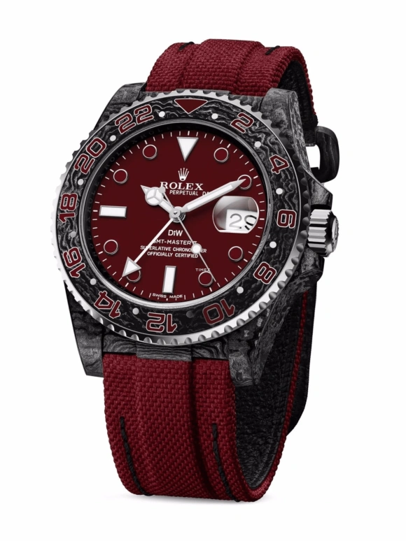 Designa Individual,Other 40mm,40mm,Carbon,Red,Automatic,Day,Dule Time,GMT,116710QP01