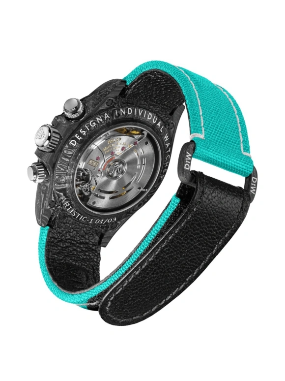 Designa Individual,Other 40mm,40mm,Carbon,Silver,Automatic,Chronograph,Round,116500AT101