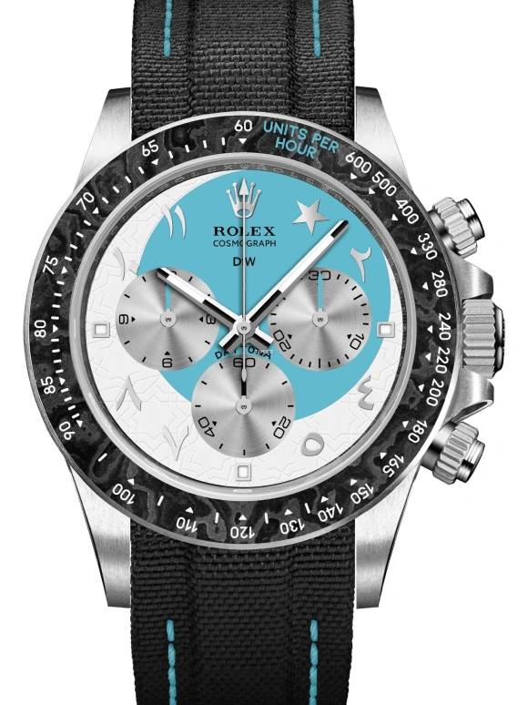 Designa Individual,Other 40mm,40mm,Titanium,Carbon,Dual,White,Blue,Automatic,Chronograph,72hours,116500REX01