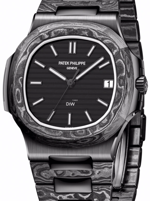 Designa Individual,Other 40mm,40mm,Carbon,Black,Automatic,Day,Cushion,5711BG01