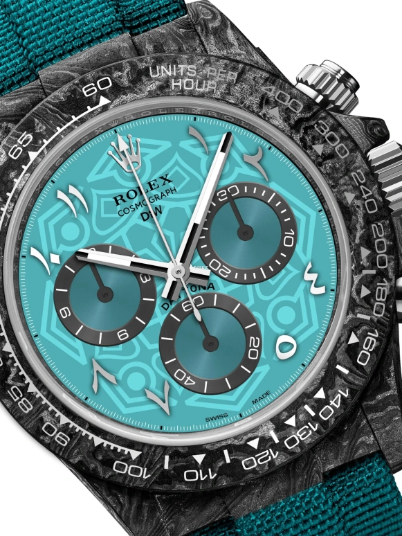 Designa Individual,Other 40mm,40mm,Carbon,Blue,Automatic,Chronograph,72hours,116500RCL02