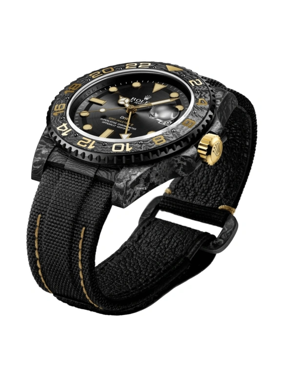 Designa Individual,Other 40mm,40mm,Carbon,Black,Automatic,Day,Dule Time,GMT,116713GDC01
