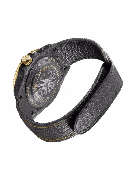 Designa Individual,Other 40mm,40mm,Carbon,Black,Automatic,Day,Dule Time,GMT,116713TTG01