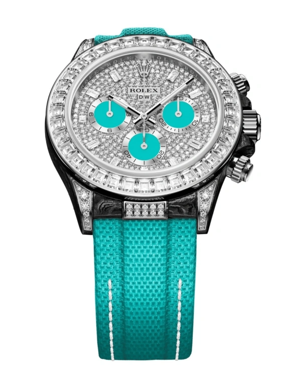Designa Individual,Other 40mm,40mm,Carbon,Silver,Automatic,Chronograph,Round,116500AT101