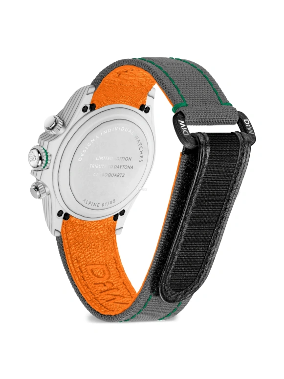 Designa Individual,Other 40mm,40mm,Carbon,Dual,Green,White,Automatic,Chronograph,72hours,116500ALP01