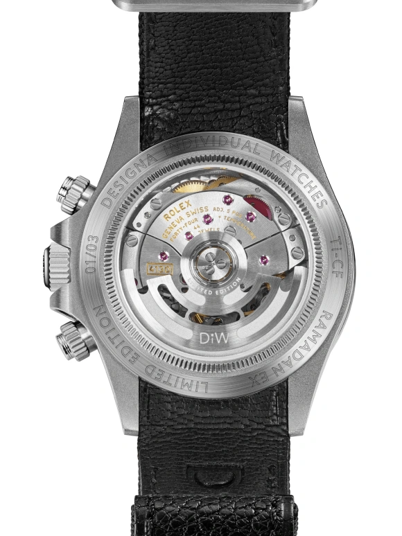 Designa Individual,Other 40mm,40mm,Titanium,Carbon,Dual,White,Blue,Automatic,Chronograph,72hours,116500REX01