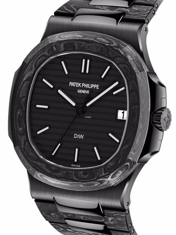 Designa Individual,Other 40mm,40mm,Carbon,Black,Automatic,Day,Cushion,5711BG01