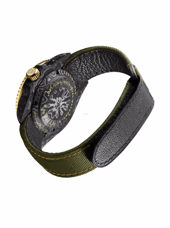 Designa Individual,Other 40mm,40mm,Carbon,Black,Automatic,Day,Round,126603CG01