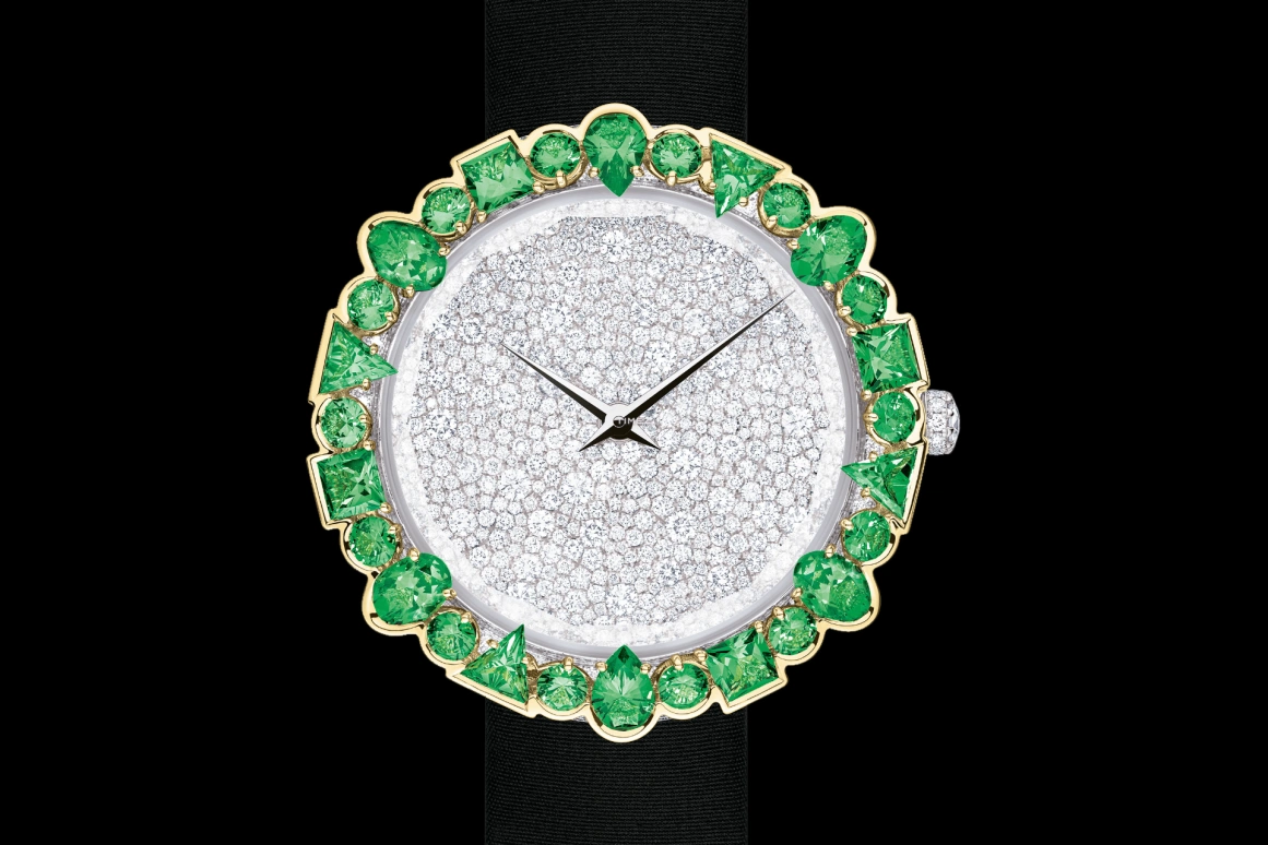 Dior,High Timepieces 38mm,38mm,Yellow Gold,White Gold,Silver,Quartz,Sapphire,Crystal Glass,Round,CD0431I0A001 0000