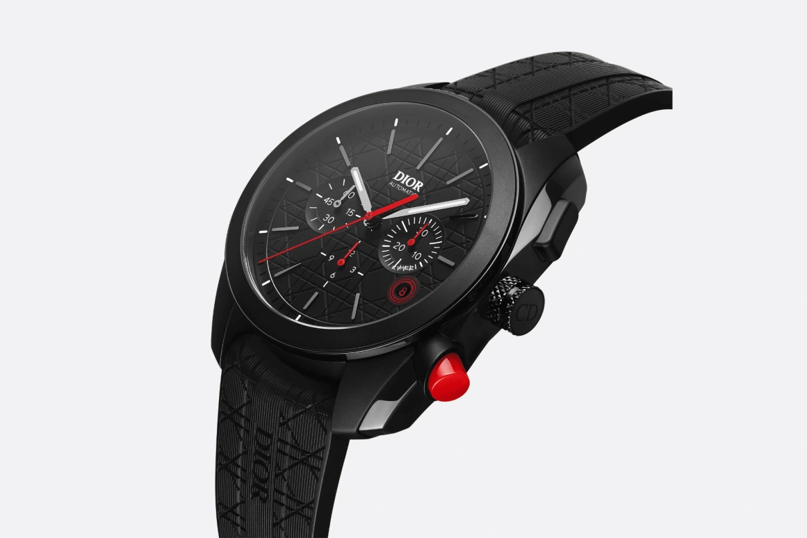 Dior,Chiffre Rouge 41mm,41mm,Stainless Steel,Black,Automatic,Chronograph,Day,Zhou Guanyu,CD08461X1346 0000