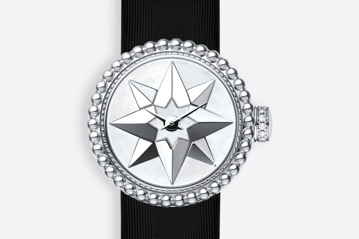 Dior,La D de Dior 19mm,19mm,Stainless Steel,White,Quartz,Sapphire,Round,CD040112A001 0000